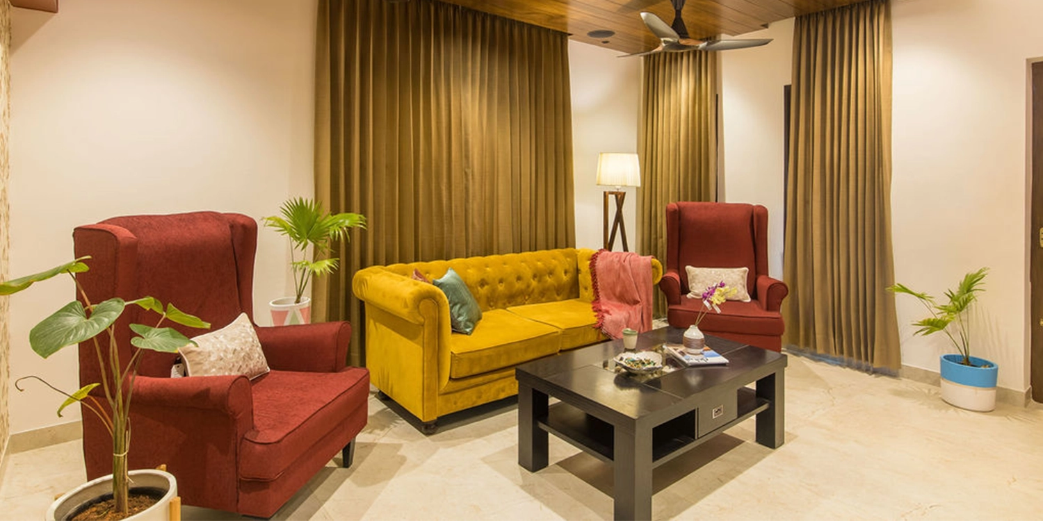 Villa Interior Designer in Coimbatore blending modern and traditional interior with architecture designs