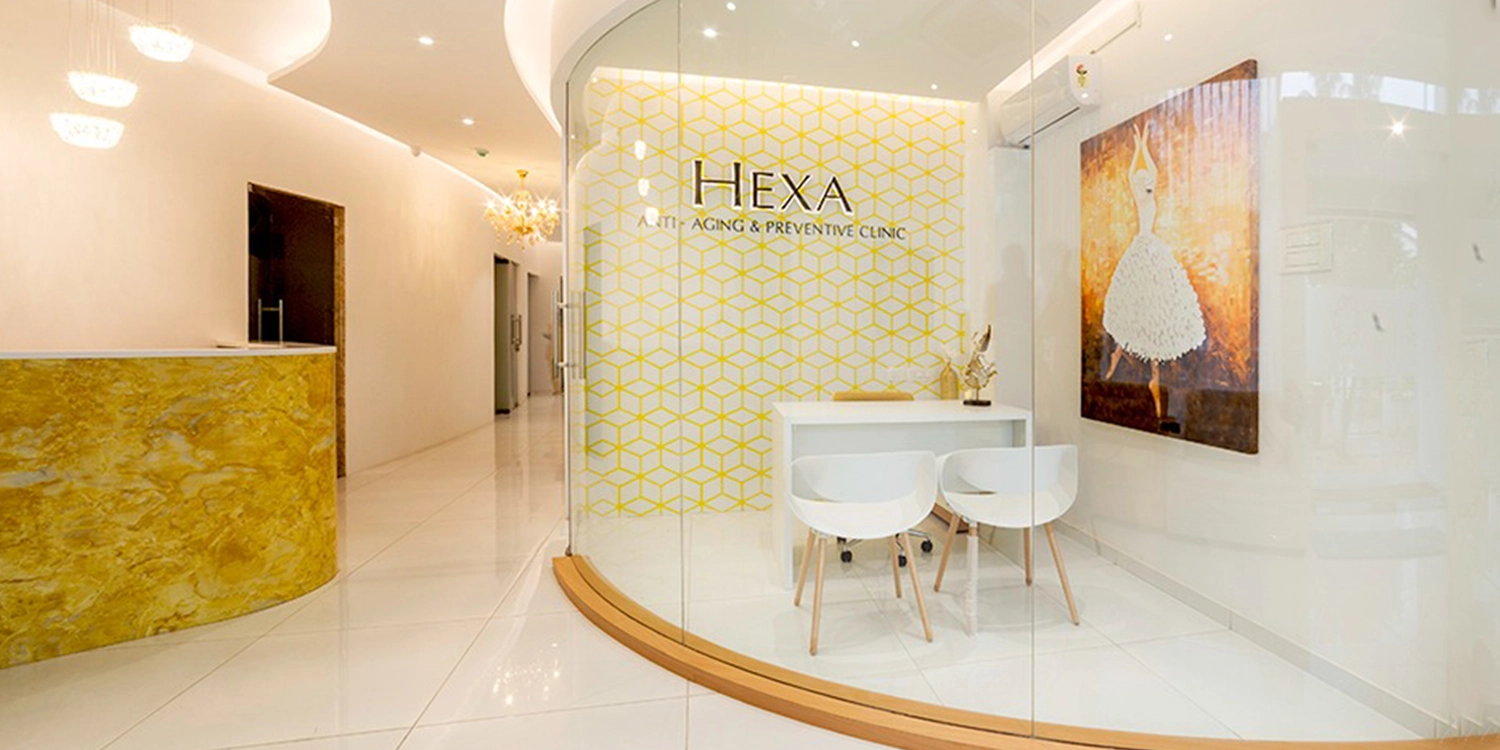 Spa wellness centre interior design by Trigun Studio Coimbatore